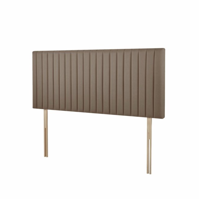 Silentnight Dusk Fabric Single Headboard - Mink