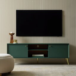 Habitat Moana 2 Door TV Unit - Green