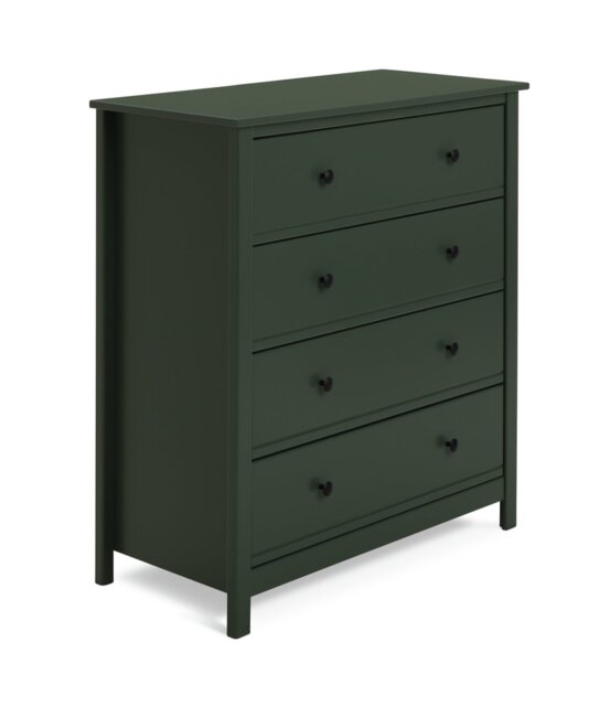Habitat Brooklyn 4 Drawer Chest of Drawers - Green