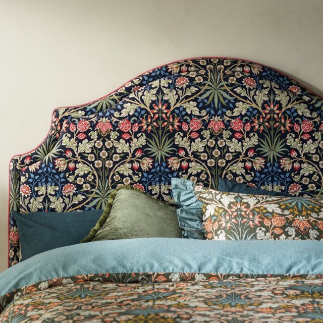 Habitat X William Morris Hyacinth Kingsize Headboard