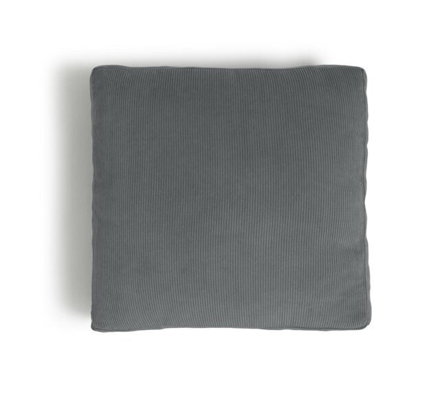 Habitat Cord Cushion Cover - Charcoal - 43x43cm