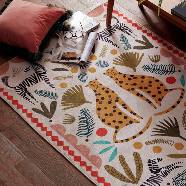 Habitat Global Animal Print Rug - 160x230cm
