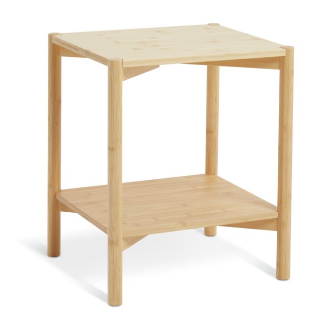 Habitat Cullen Bamboo Bedside Table - Natural