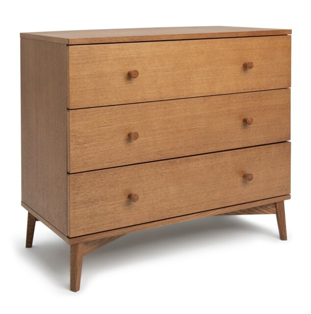 Habitat Kirk Oak 3 Drawer Chest - Natural