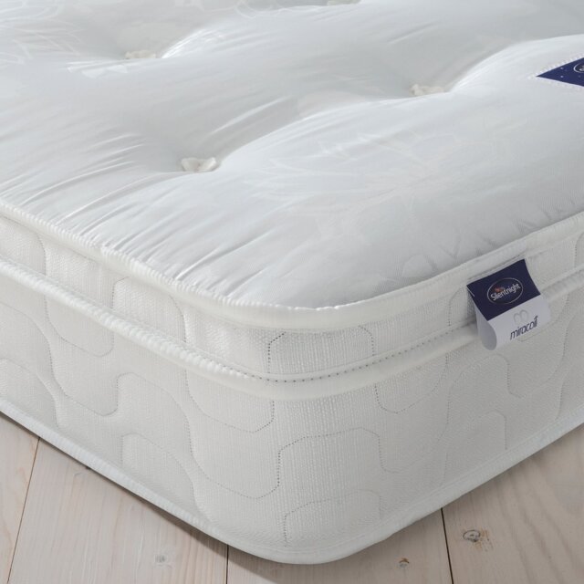 Silentnight Miracoil Travis Tufted Ortho Mattress - Kingsize