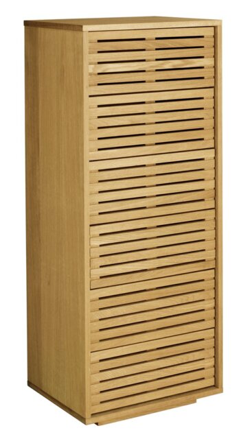 Habitat Max 6 Drawer Tallboy - Oak