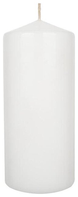 Habitat Pack of 4 Pillar Candle - Unscented