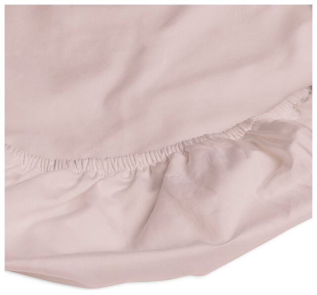 Habitat Egyptian Cotton 400TC Blush Fitted Sheet - Kingsize