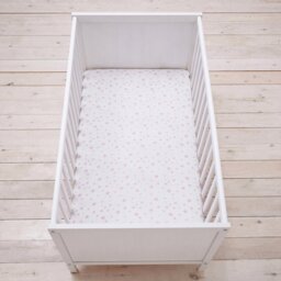 Silentnight Safe Nights Nursery Pink Fitted Sheets - Cot Bed