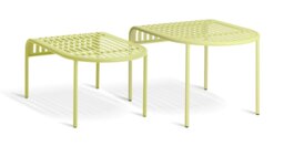 Habitat 60 Lucinda Metal Nesting Garden Tables - Yellow