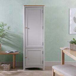 Habitat Bournemouth 2 Door Kitchen Larder - Beige