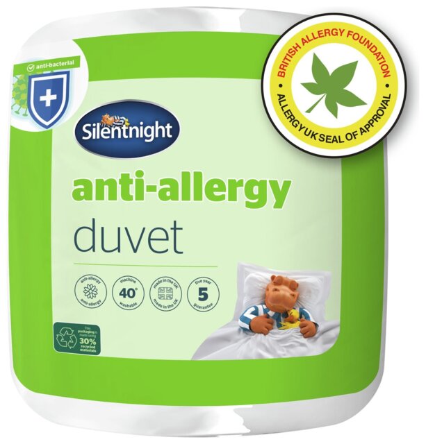 Silentnight Anti-Allergy 7.5 Tog Duvet - Double
