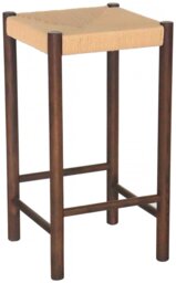 Habitat Hanna Oak Counter Stool - Walnut