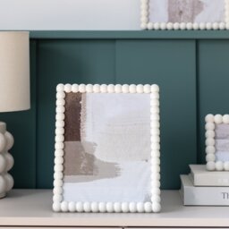 """Habitat Cream Bobble Picture Frame - 8x10"""""""