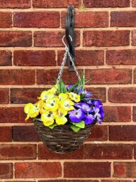 Garden XP Artificial flower With Hanging Basket