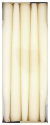 Habitat Pack of 10 Taper Candles - Unscented