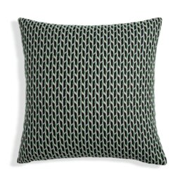 Habitat Mono Geo Jacquard Cushion Cover - 43x43cm