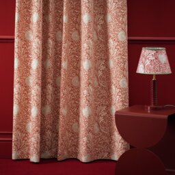 Habitat x Morris & Co. Apple Pencil Pleat Curtain - 168x229cm