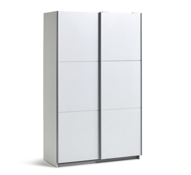 Habitat Holsted 120cm Sliding Wardrobe - White