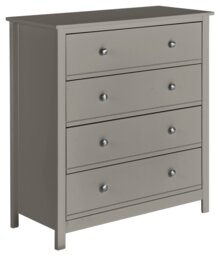 Habitat Brooklyn 4 Chest of Drawers - Grey