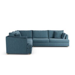 Habitat Holmfirth Reversible Corner Sofa - Blue