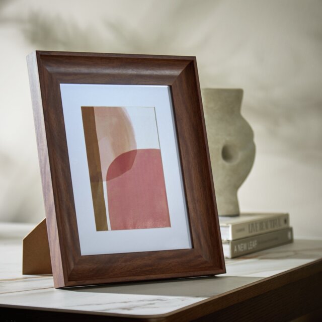 """Habitat Brown Wood Picture Frame - 8x10"""""""