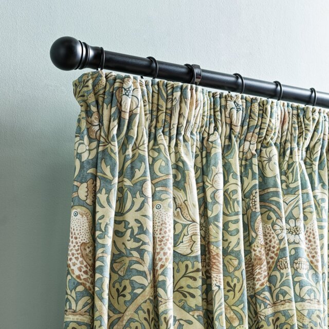 Habitat x Morris & Co. Curtains - Blue - 168x229cm