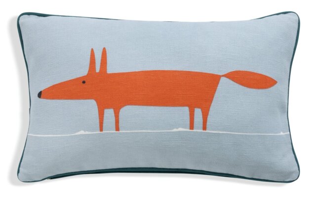 Habitat x Scion Mr Fox Cushion - Multicoloured - 50x30cm