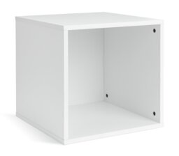Habitat Rubrics Modular Single Square Shelf Unit - White