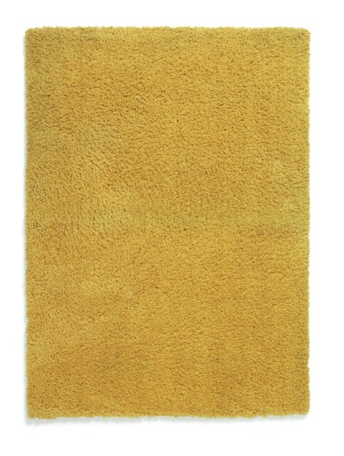 Habitat Cosy Mustard  Rug - 80x150cm