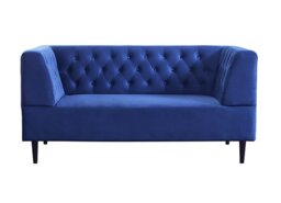 Habitat Blake Velvet 2 Seater Sofa - Navy Blue