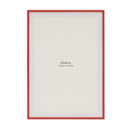 Habitat Red Picture Frame - 70X100cm