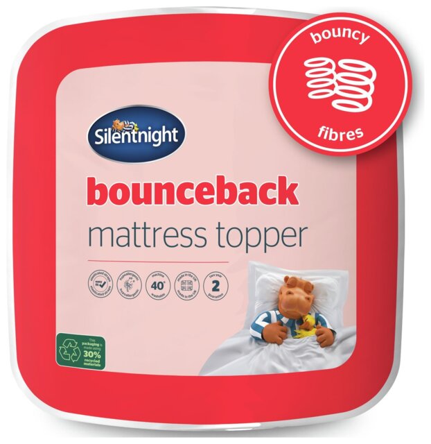 Silentnight Bounceback 2.5cm Mattress Topper - Single
