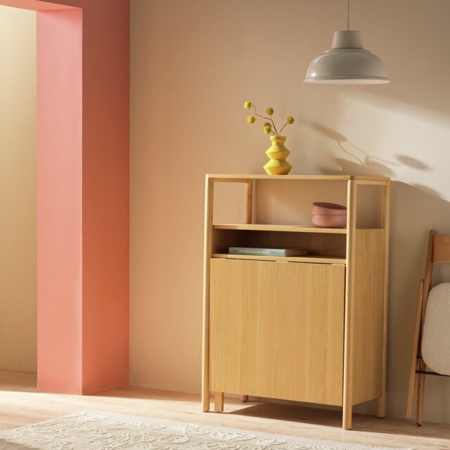 Habitat Zepher Sideboard Folding Table - Natural