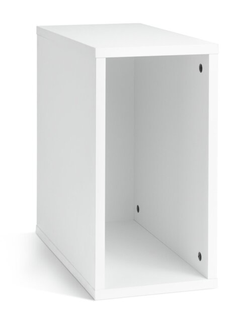 Habitat Rubrics Modular Single Small Shelf Unit - White