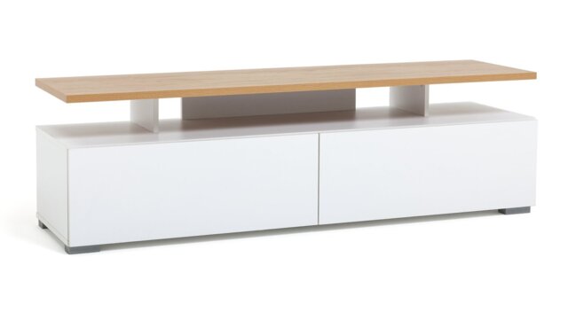 Habitat Floating Top TV Unit - White