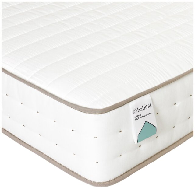 Habitat Ari Natural 1000 Pocket Bliss Mattress - Double
