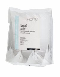 Habitat Supersoft Washable 4.5 Tog Duvet - Double