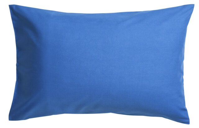Habitat Easycare Polycotton Standard Pillowcase Pair - Blue
