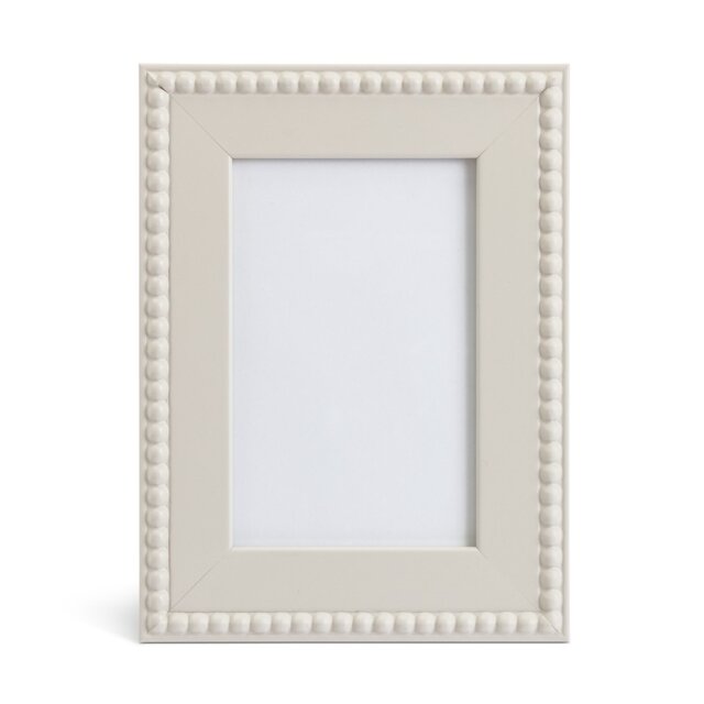 """Habitat Beaded Grey Wooden Picture Frame - 4x6"""""""