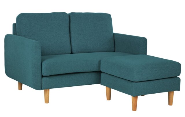 Habitat Remi Fabric 2 Seater - Teal