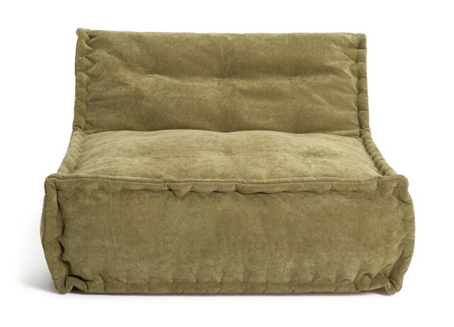 Habitat Estelle Quilted Bean Bag - Green