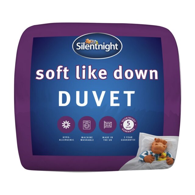 Silentnight Soft Like Down 10.5 Tog Duvet - Kingsize