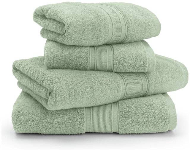 Habitat Cotton Supersoft 4 Piece Towel Bale - Green