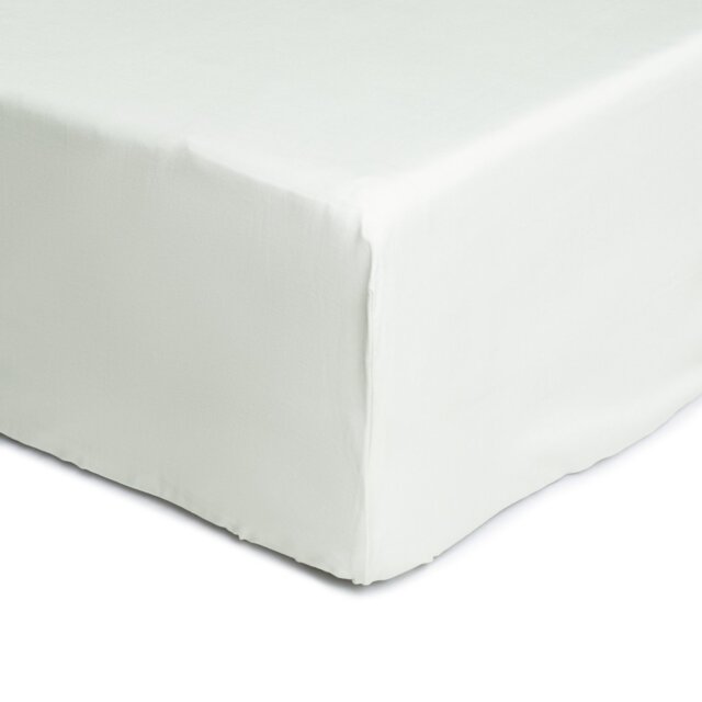 Habitat Anti-Microbial Cotton White Fitted Sheet - Kingsize