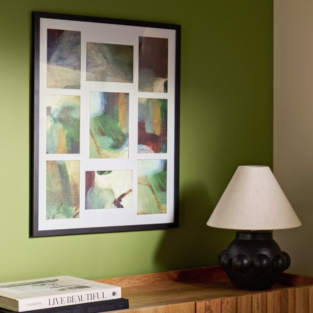 Habitat Single Mount Large Multi Photo Black Picture Frame