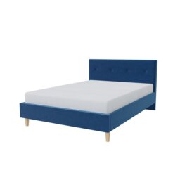 Millbrook Taylor Double Velvet Bed Frame - Blue