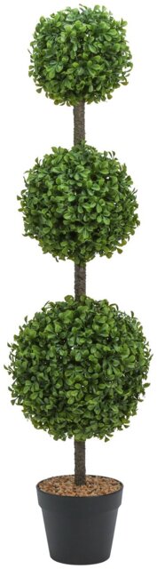 Garden by Sainsbury's Artificial Triple Ball Bay Tree In Pot