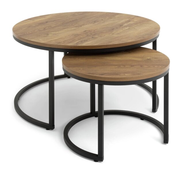 Habitat Nomad Nest of 2 Coffee Tables - Natural