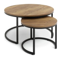 Habitat Nomad Nest of 2 Coffee Tables - Natural